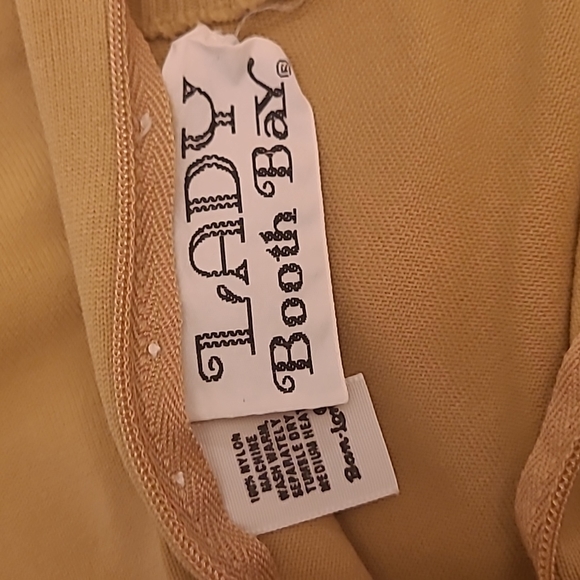 EUC VTG 70s Lady Booth Bay Khaki Mockneck Short Sleeved Shirt - Picture 8 of 13